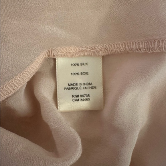 Rebecca Taylor teardrop eyelet 100% silk blouse size 2 - Picture 15 of 15